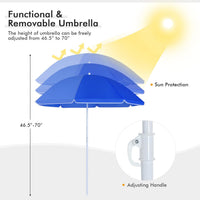 ShadeGuard™ - Double Portable Picnic Chairs