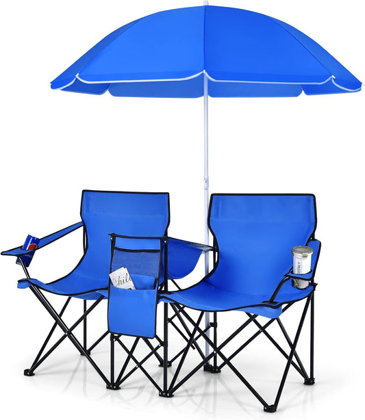 ShadeGuard™ - Double Portable Picnic Chairs