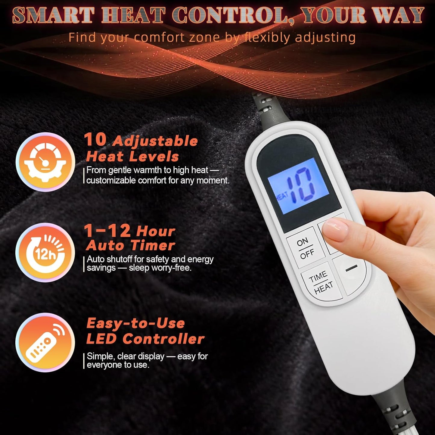 Beauvana™ - Electric Heated Snuggle Blanket