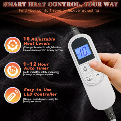 Beauvana™ - Electric Heated Snuggle Blanket