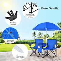ShadeGuard™ - Double Portable Picnic Chairs