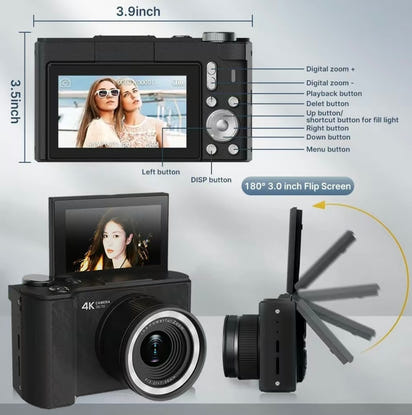 NexShot™ -  4K Digital Camera