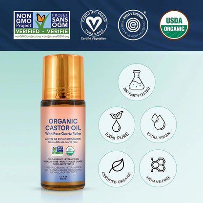 Skinuretic™ - Organic Castor Oil Roll-On
