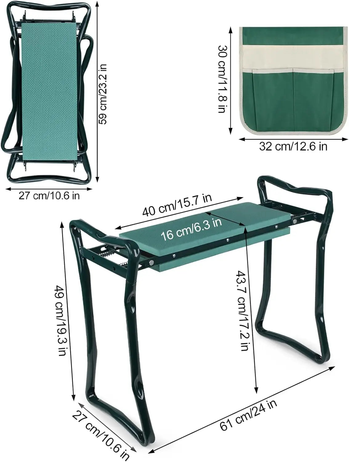 ShadeGuard™ - Garden Kneeler Seat