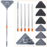 HomeScrub™ - Heavy Duty Long Handle Wall Mop
