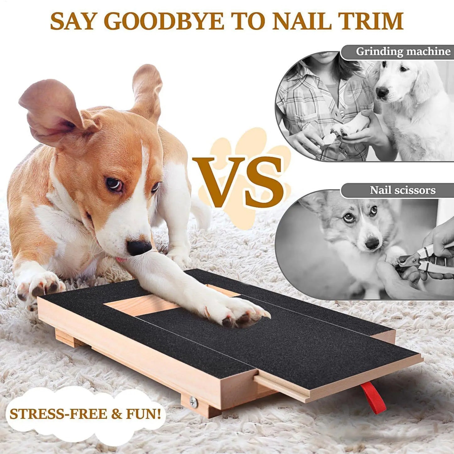 FurShield™ - Dog Nail Scratch Board