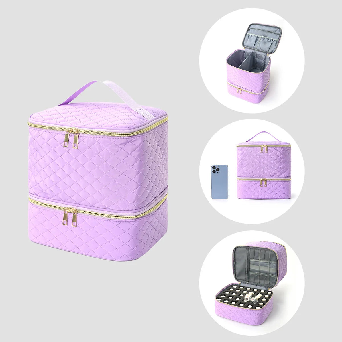 Beauvana™ Nail Polish Storage Bag