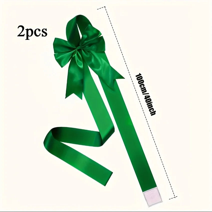 Beauvana™ - Christmas Cabinet Ribbon Bows