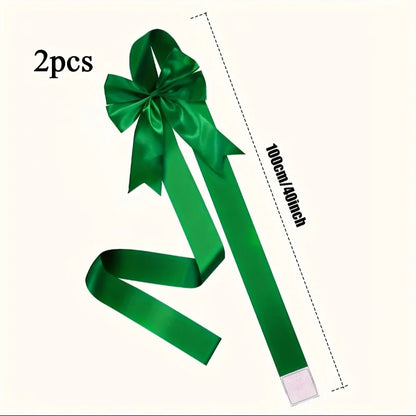 Beauvana™ - Christmas Cabinet Ribbon Bows