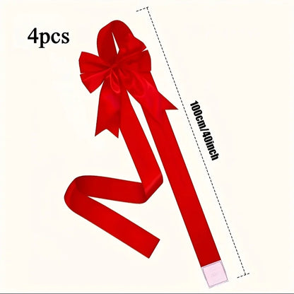 Beauvana™ - Christmas Cabinet Ribbon Bows