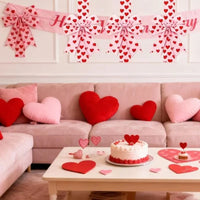 HeartInInk™ - Valentine's Day Pink Heart Large Bow
